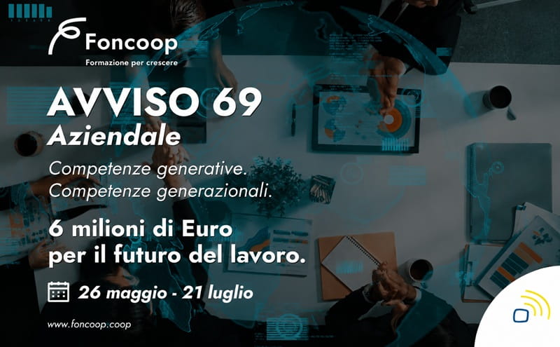 Foncoop investe su IA “a misura di persona” e diversità generazionale: al via l’Avviso 69 