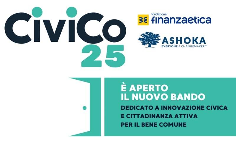 CiviCo25: un bando rivolto a giovani under 29 per progetti di innovazione civica e cittadinanza attiva