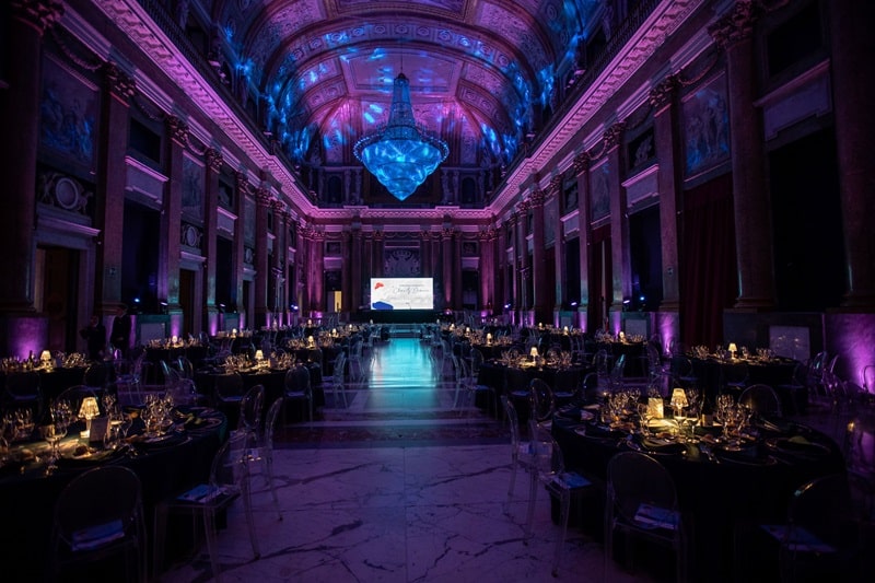 FAF charity dinner Salone Maggior Consiglio Palazzo Ducale