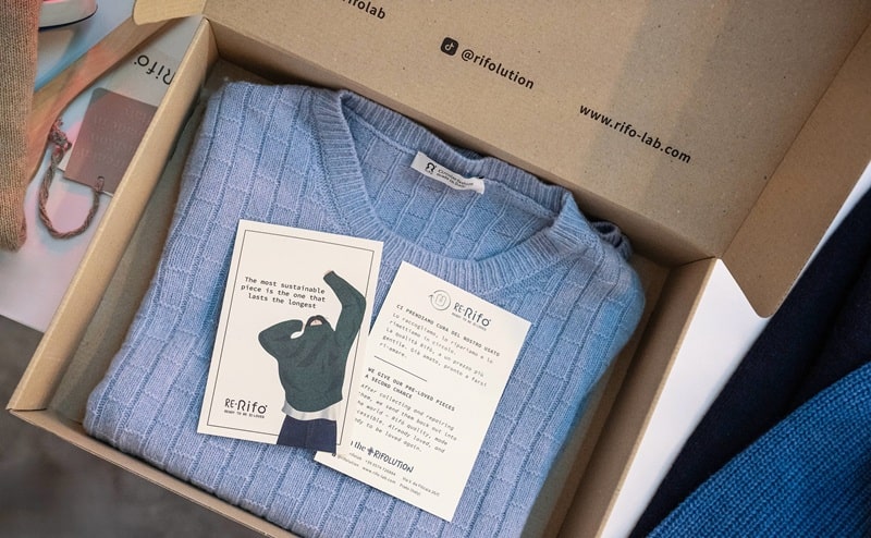 Rifò lancia Re-Rifò: il nuovo programma di resale che dà una terza vita ai capi rigenerati 