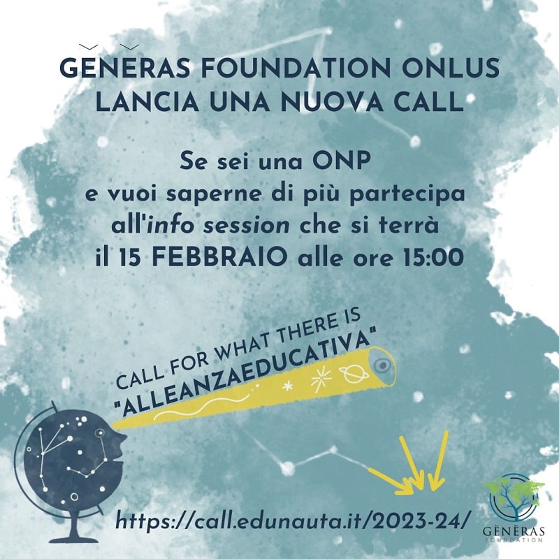alleanze educative bando edunauta 2023 locandina