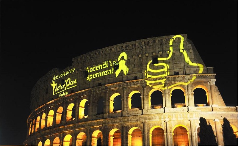 colosseo accendi oro