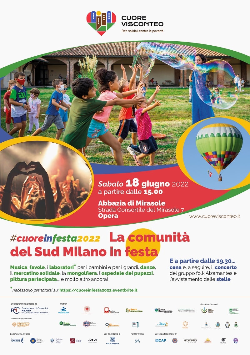 cuore visconteo Abbazia festa