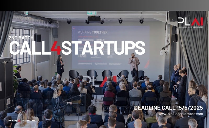 Intelligenza artificiale, al via la nuova call per startup di PLAI l’acceleratore del Gruppo Mondadori