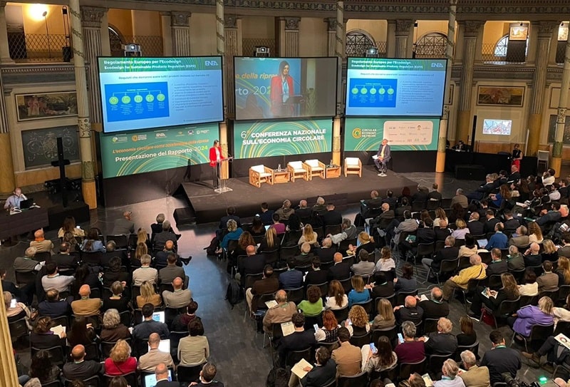 presentazione rapporto economia circolare 2024