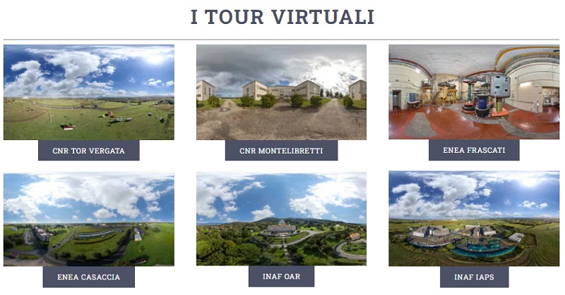 tour virtuali scienza insieme 2020